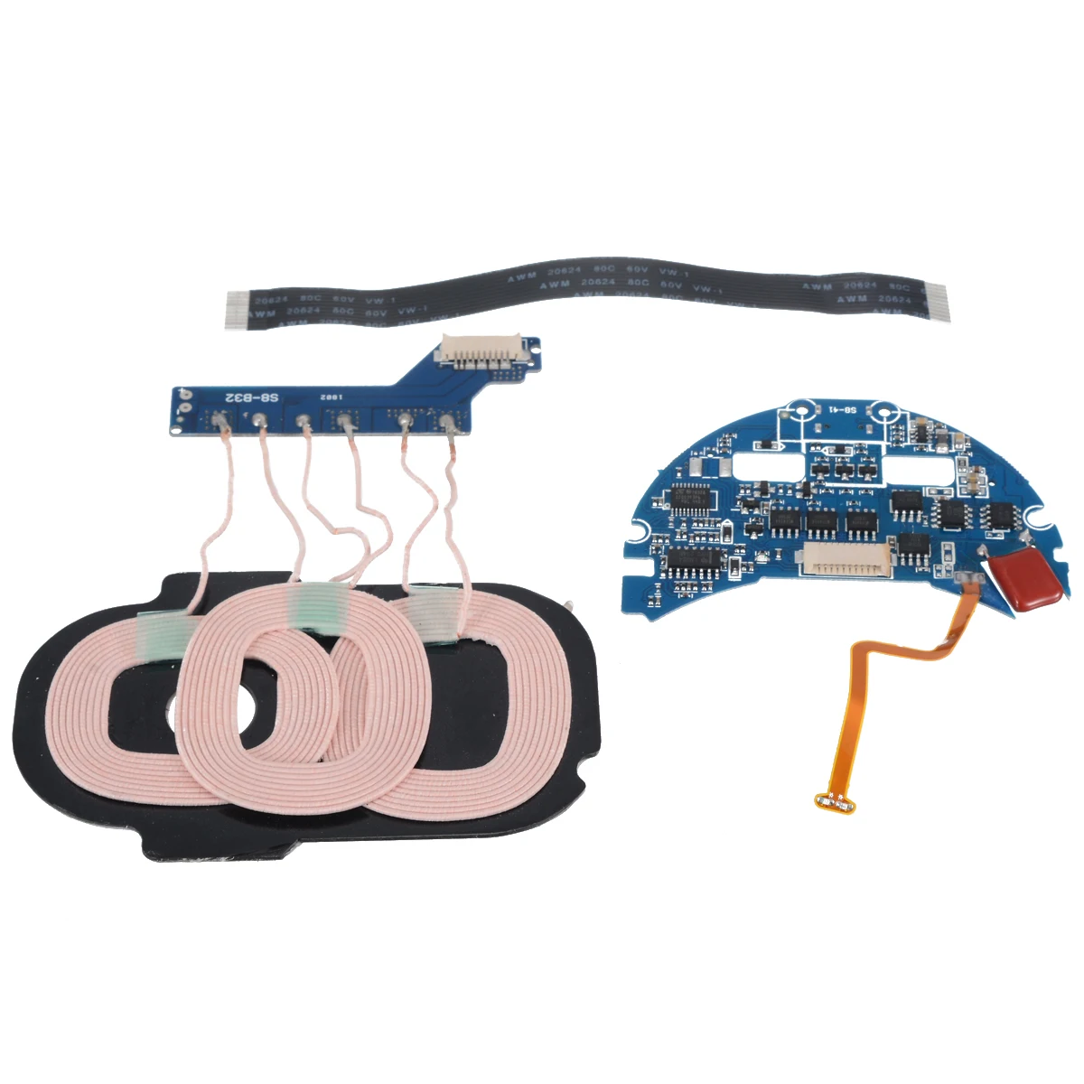 Стандарт сертификации QI 3 катушки S8 type-c Qi Беспроводное быстрое зарядное устройство DIY печатная плата PCBA для samsung Galaxy plus