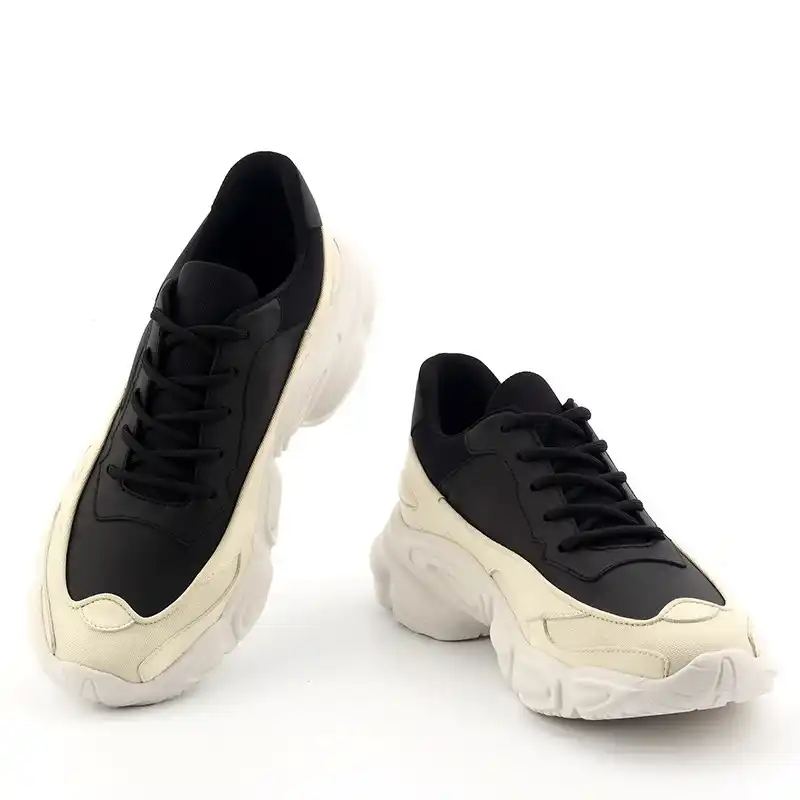 Black and white designer sneakers Clearance