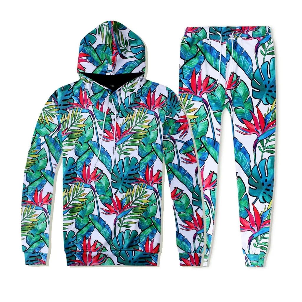 Комплект из 2 предметов, мужской спортивный костюм, модная куртка с капюшоном, мужской весенне-осенний спортивный костюм, куртка+ штаны, спортивная одежда, лыжный костюм - Цвет: Зеленый