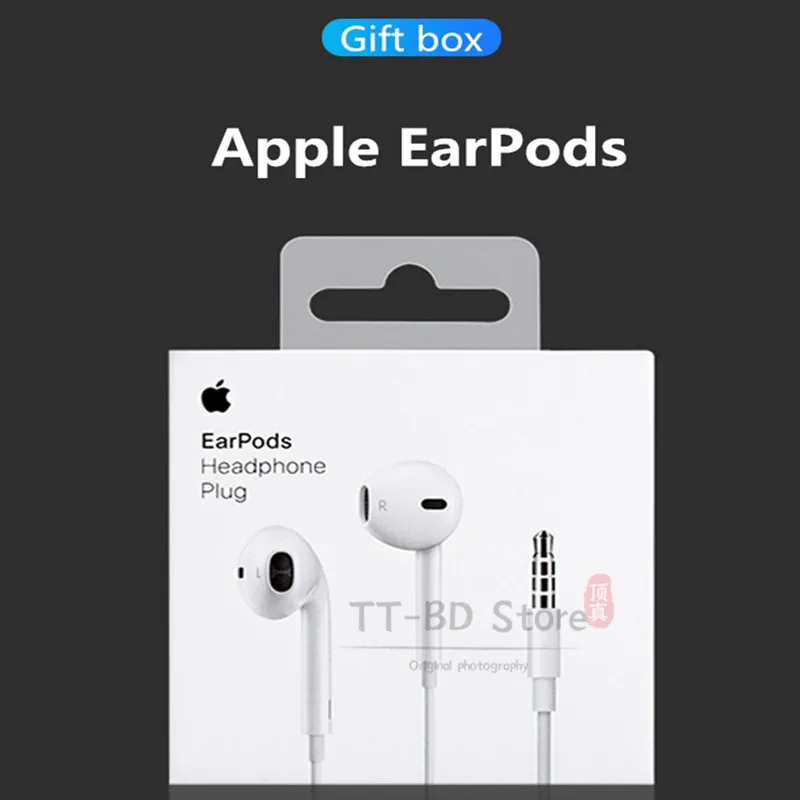 Original Apple Earpods 3 5mm Plug LightningEarphones iPhone 6 8 Plus X 11 iPhone12 Headset For iPhone iPad Sport Earbuds