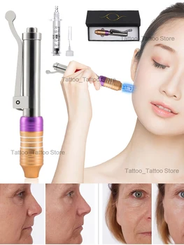 

High quality Hyaluronic Injection Pen Massage Atomizer Pen Kit For Professional High Pressure Anti Wrinkle Water Syringe Needle