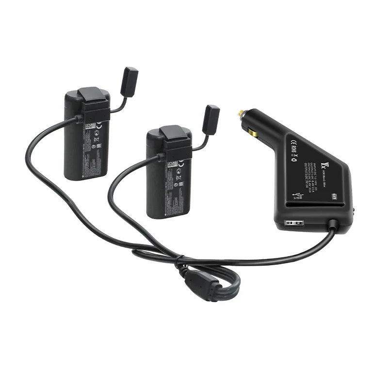 Promo ZRE Car Charger Outdoor Fast Multi Charging Battery Remote Control Power Charger Hub USB Port For DJI Mavic Mini Accessories 