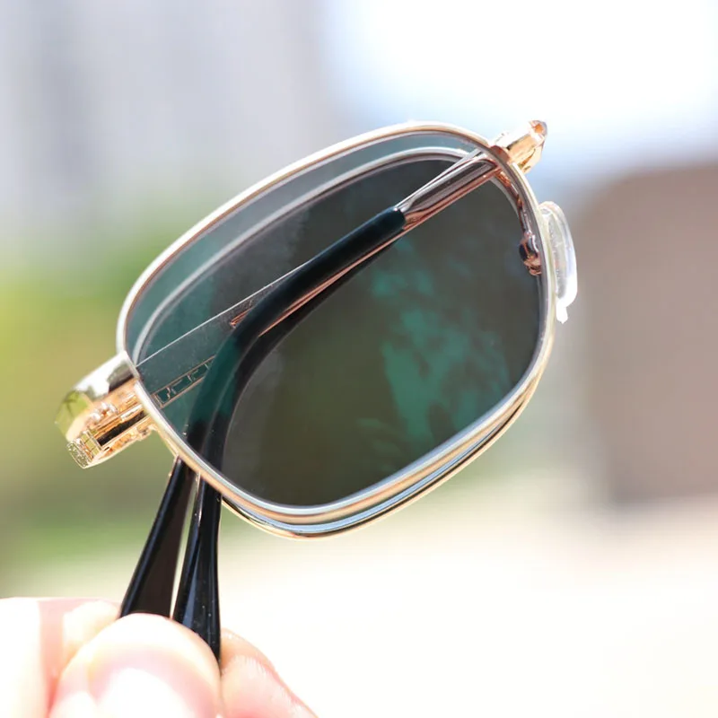 Высокое качество Портативные складные фотохромные готовые близорукие очки мужские очки рамка женские Рецептурные очки для близоруких очков