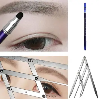 

Eyebrow Waterproof Shaping Eyebrow Pencil + Triangle Ruler with Pointer Set
