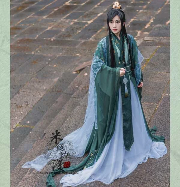 

Anime Villain Self-Rescue System Shen Yuan Cosplay Costume Tian Guan Ci Fu Qi Rong Cosplay Halloween Costumes for Men Adult
