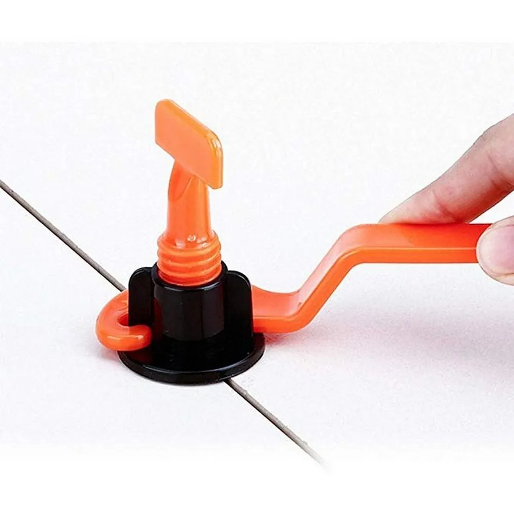 

50PCS Mini Tile Leveling System Level Wedges For Flooring Wall Tile Carrelage Leveling System Leveler Locator Spacers Plier