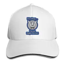 Это хорошо, я Орел Скаут унисекс бейсбольная Кепка Классическая Регулируемая на липучке остроконечная сэндвич Кепка водителя грузовика
