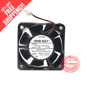 

NEW NMB-MAT NMB 2410ML-09W-B45 6CM 6025 24.5V 0.12A frequency cooling fan