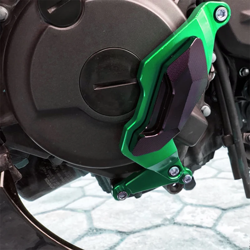 Детали защиты двигателя для Kawasaki NINJA400 от до Краш колодки Рамка аксессуары для мотоциклов ниндзя 400 Защита для мотоцикла
