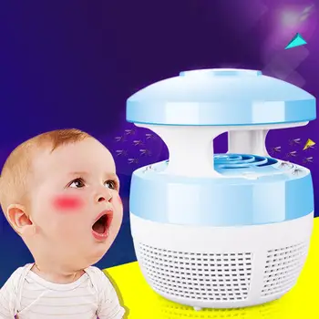 

HiMISS Photocatalyst Nonradiative Noiseless Mosquito Killer Lamp Night Light Fly Control Light Decoration
