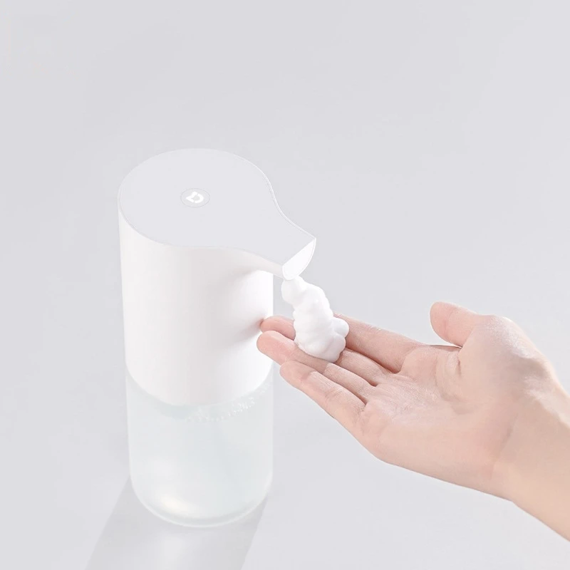 Tanie Automatyczna indukcja piankowa podkładka ręczna piankowy dozownik mydła czujnik na podczerwień dozownik do mydła do kuchni w łazience