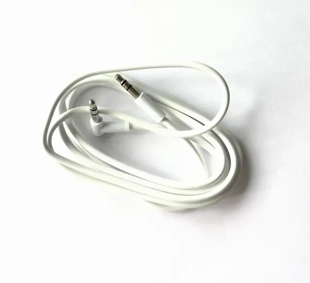 3.5mm L Shape Audio Cable Cord for Beats by Dr Dre Solo2 Headphones Aux