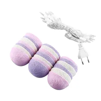 

Cotton Ball Lights Cotton Light Wedding Decors String Decoration LED String Light 20LED Party Festival Christmas
