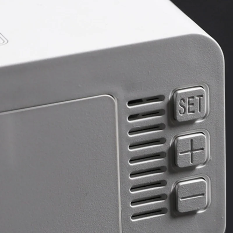 Многофункциональный USB будильник с зеркалом светодиодный высокой четкости бесшумное Цифровое Отображение температуры часов ночник домашний декор
