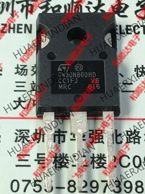 10 шт./лот и GW30NB60HD STGW30NB60HD TO-247