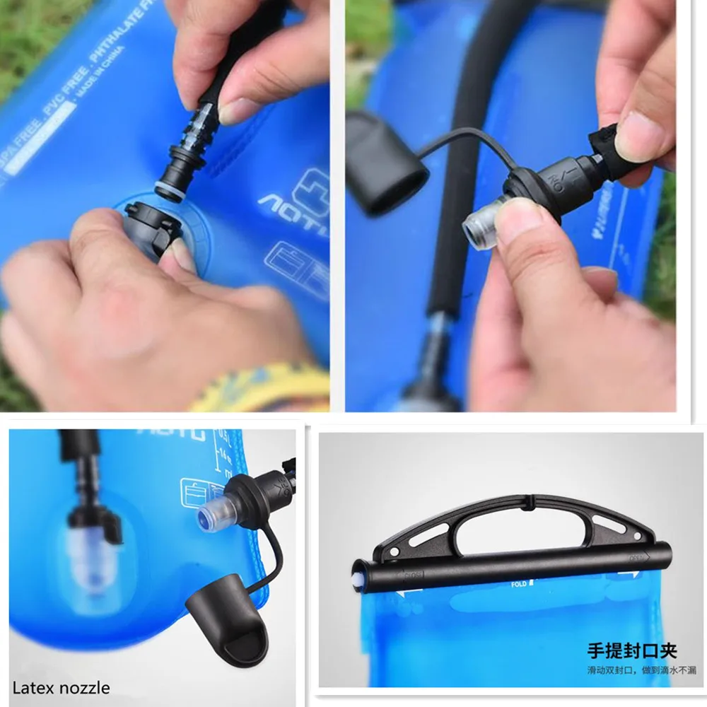 2L TPU сумки для воды портативные складные сумки для питья открытый мешок для воды спортивный велосипед Кемпинг Туризм военный гидратационный пузырь