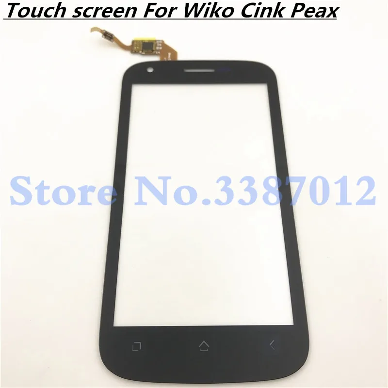 4,5 ''сенсорная панель для Wiko Cink Peax 2 Сенсорный экран дигитайзер Переднее стекло сенсор