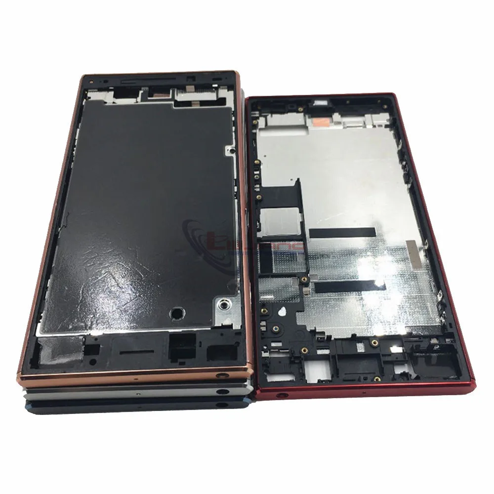 Оригинальная новая передняя рамка для Sony Xperia XZ Premium G8141 G8142 средняя передняя рамка Корпус стойка для светодиодного монитора Ремонт рамы