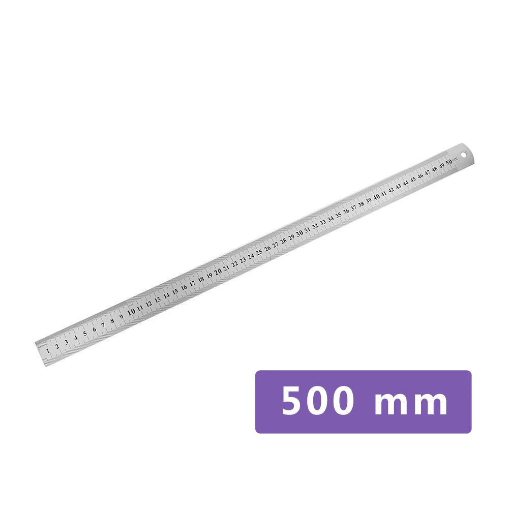 Doppelseitige Skala Edelstahl Gerade Lineal Messwerkzeug 15-100 cm Lineal✅✅ 