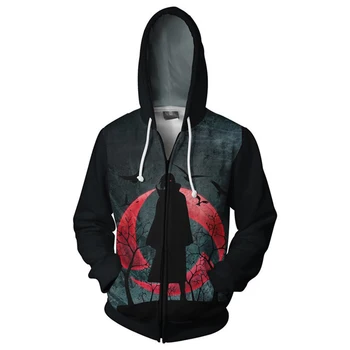 

Anime Naruto 3D Printing Trendy Clothing Hoodie Men Anime Hooded Cosplay Sweatshirt Street Wear Casual Jacket