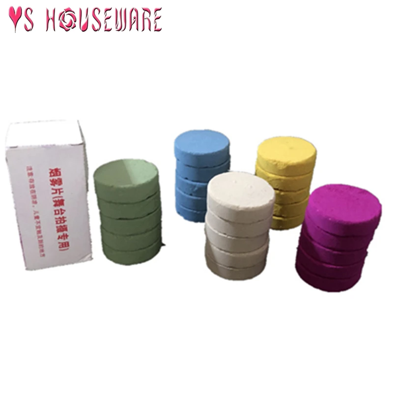 

5Pcs/Box Colorful Smoke Cake Pills Show Smoke Bomb Divine Halloween Photography Aid Decoration Tool Props Party Decor July 19
