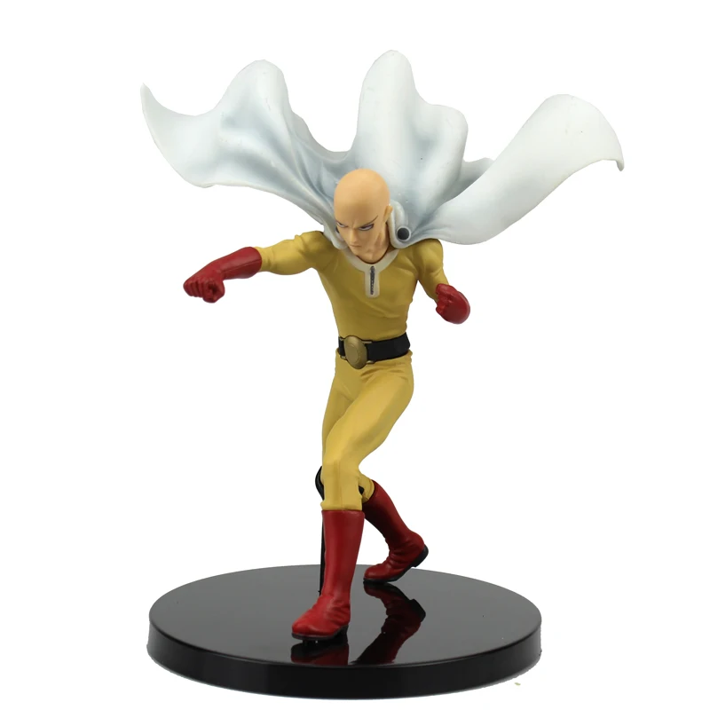 Бесплатная доставка 6 &quotаниме один удар человек Saitama Sensei DXF плащ Ver. В коробке 15 см