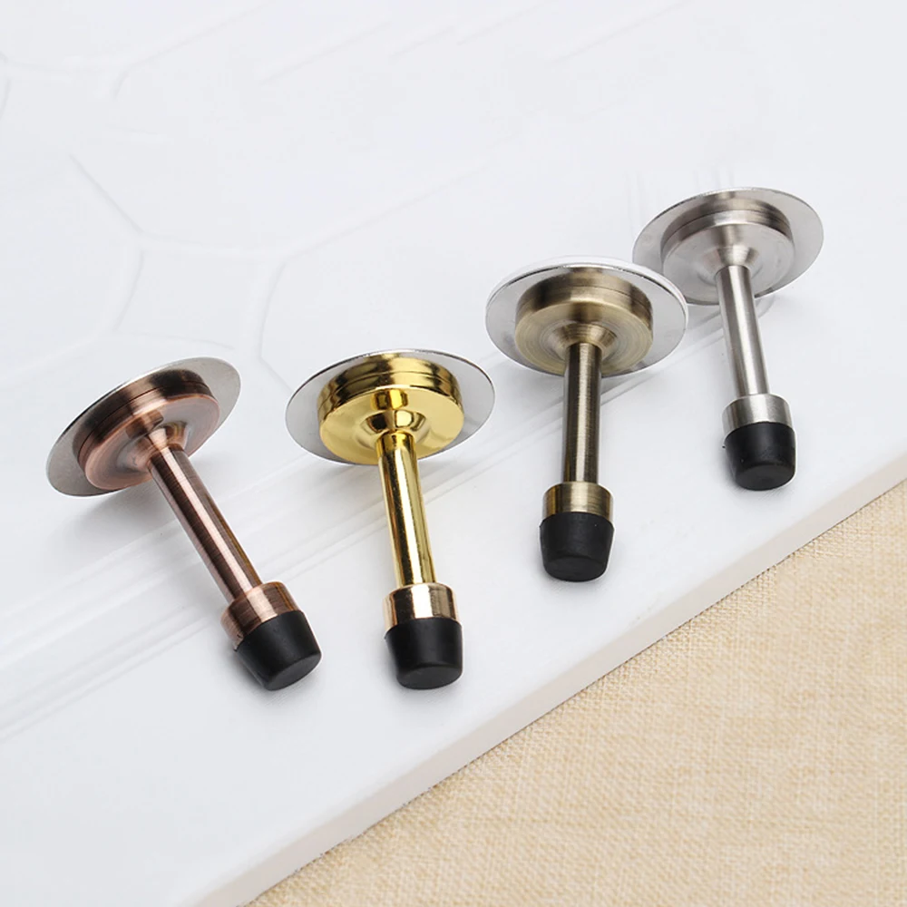 Двухцелевой дверной Стоп Анти-столкновения из нержавеющей стали резина Новое поступление горячая распродажа