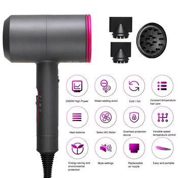 

Salon Constant Temperature Infrared Control protector Negative Ion shiny with Windshield Household Hammer