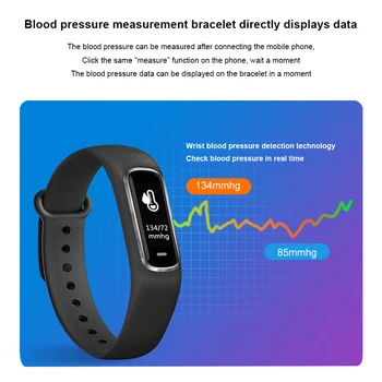 

Women Blood Oxygen Calorie Bluetooth Heart Rate Waterproof IP67 Fitness Tracker Bracelet Electronic Wristband Health Care