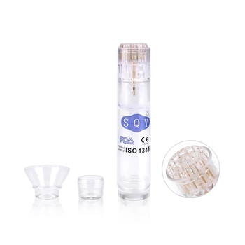 

Automatic Gold Needles Titanium Needles Needles Massager Glass Bottle Derma Stamp Nano Meter and 0.25mm 20 Acne Removal Plastic
