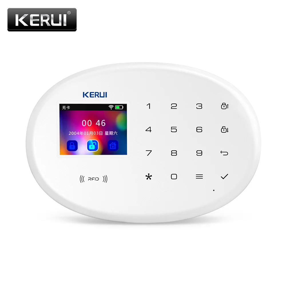 KERUI домашняя система охранной сигнализации W20 Gsm модуль управления WiFi мобильное