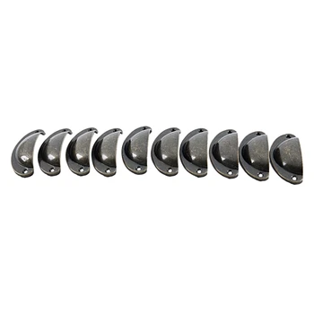 

10x Handle Door Knob Decoration for Cabinet Drawer Antique Brass