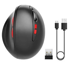 Перезаряжаемая беспроводная мышка эргономичный дизайн оптических мышей Ноутбук игровой плеер X-Best