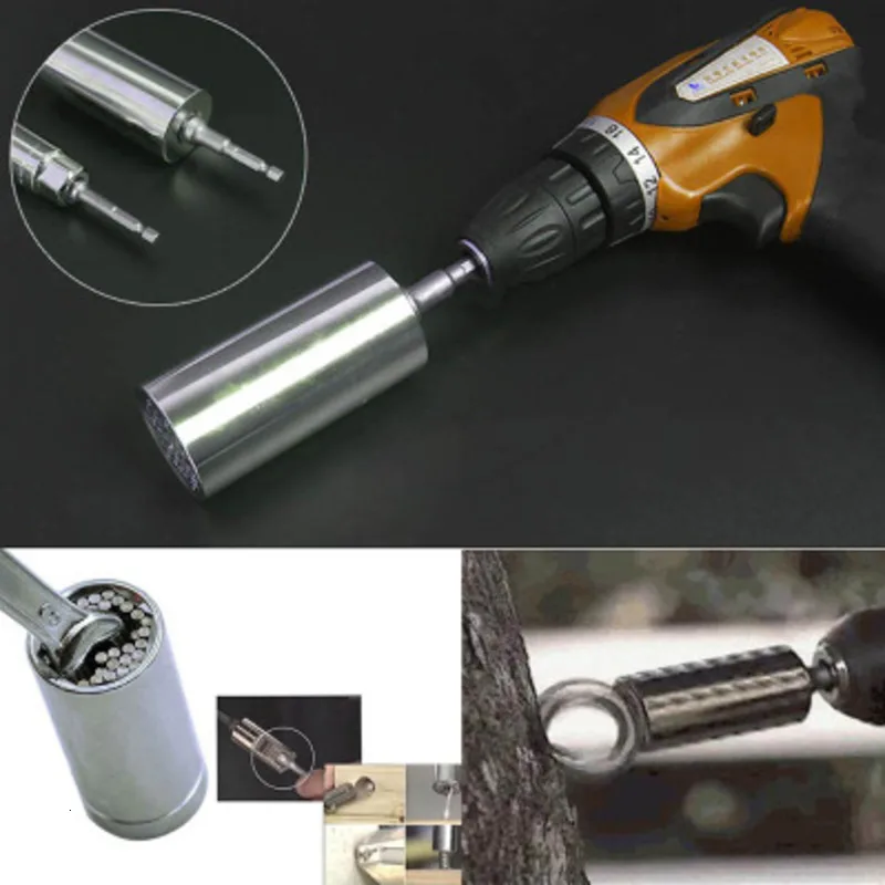 Car Repair Tool Universal Torque Wrench Power Drill Ratchet Bushing Spanner Magic Multi Function Car Adapter Hand Repair Tool Car Repair Tool Universal Torque Wrench Power Drill Ratchet Bushing Spanner Magic Multi Function Car Adapter Hand Repair Tool