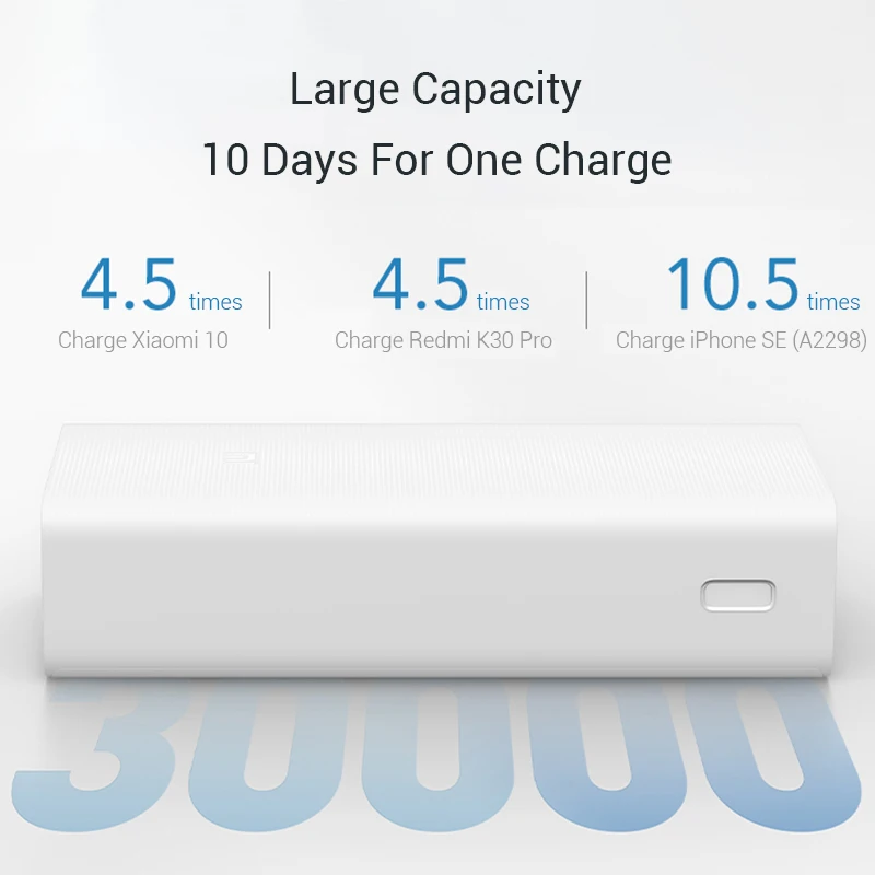 Power Bank Xiaomi Power Bank 3 30000mAh 3 USB Type C 18W Fast Charging