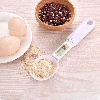 

500g/0.1g Capacity Coffee Tea Digital Electronic Scale Kitchen Measuring Spoon Weighing Device LCD Display