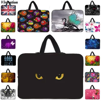 

For Macbook Air 11 Chuwi Hi12 iPad 2 3 4 Lenovo Yoga 530 Print Carry Notebook Bag 15 17 14 10 13.3 11.6 Sleeve Laptop Case Cover
