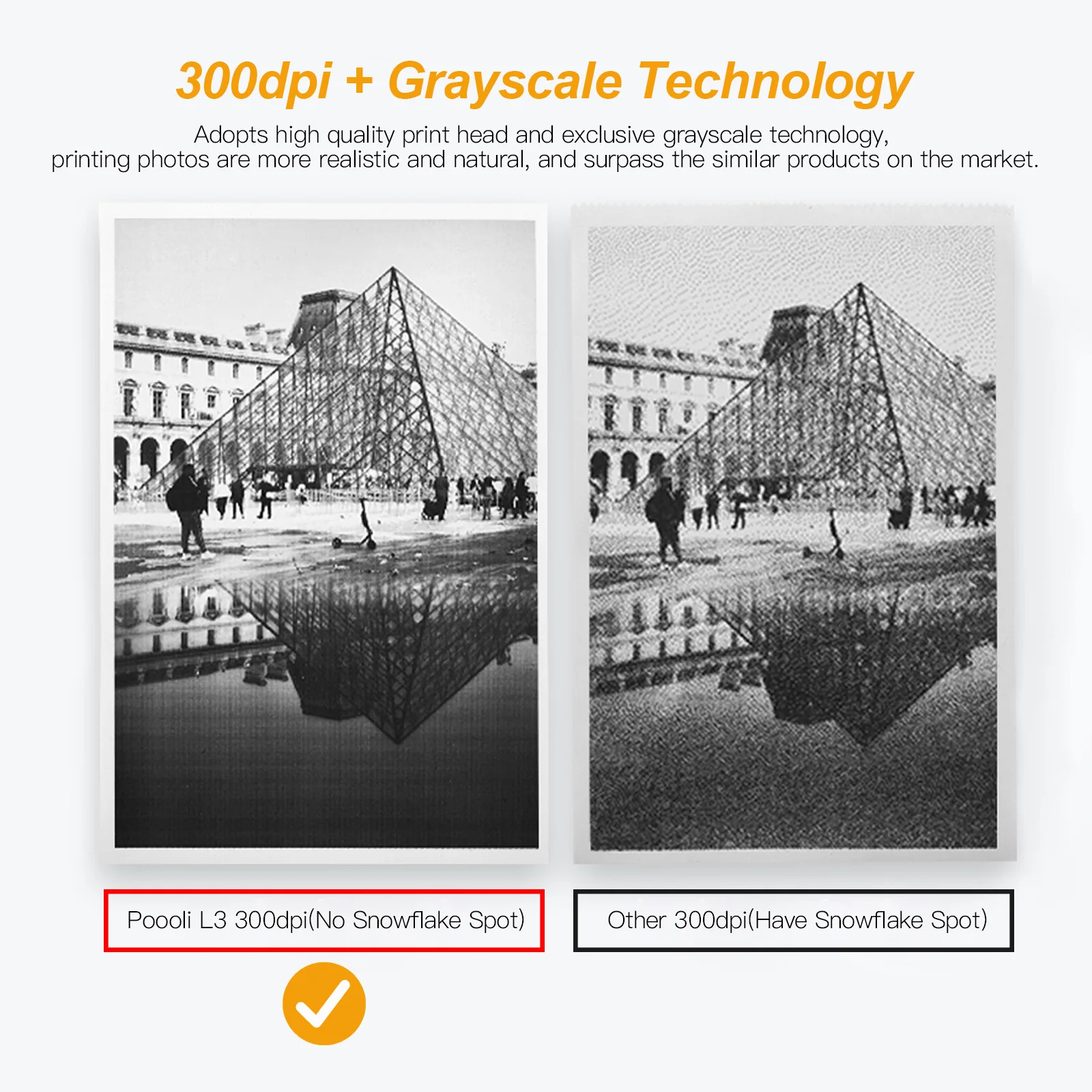 what is high quality grayscale printing