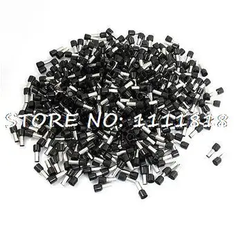 

500 x 6 AWG Black Insulating Female Spade Crimp Terminals Cable Lug