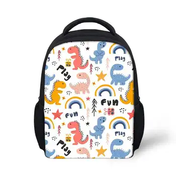 

Cute Cartoon Dinosaur Printed School Bags For Personalized Mini Kids Backpacks Girls Boys Children Nursery Bag Mochila Infantil