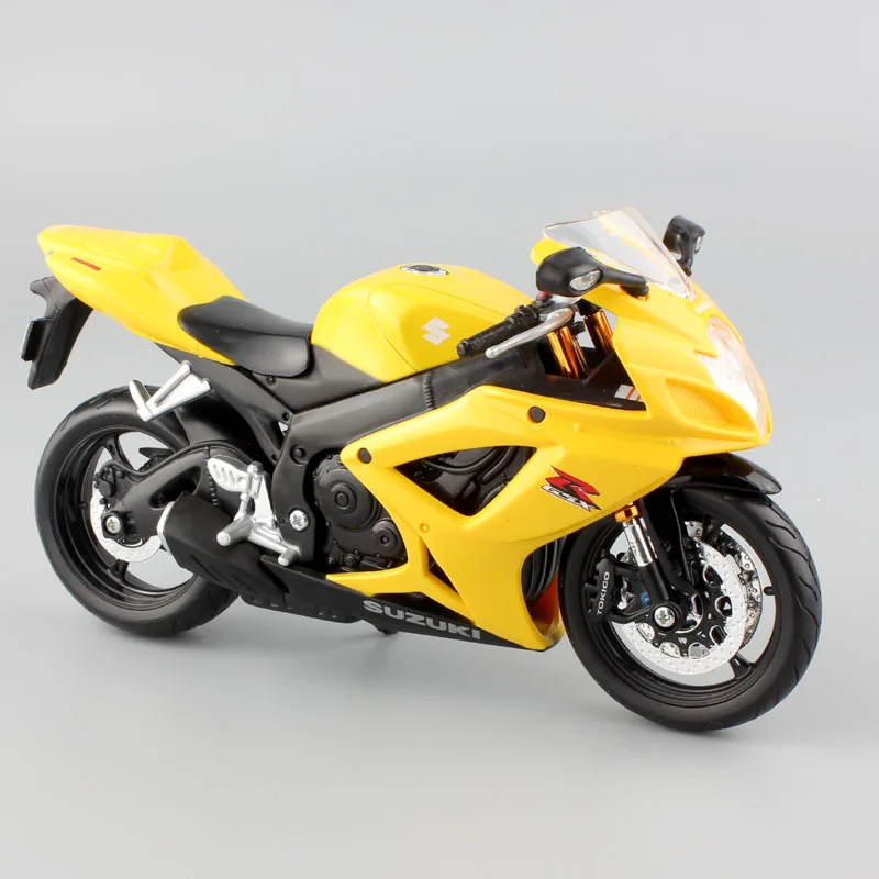 Masito 1/12 весы Suzuki GSXR600 GSX supersport Diecasts& Toy Vehicles модель мотоцикл игрушка миниатюрные сувенир для взрослых