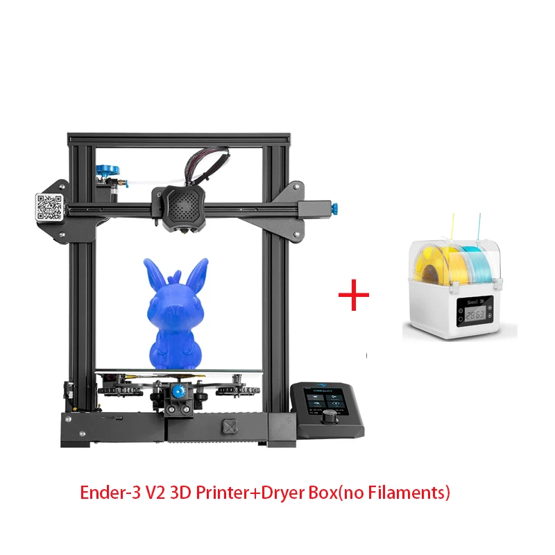 Creality 3D Printer Ender 3 V2 Upgraded Silent Motherboard Mainboard for Carborundum Glass Platform LCD Screen Printing Machine best resin 3d printer 3D Printers