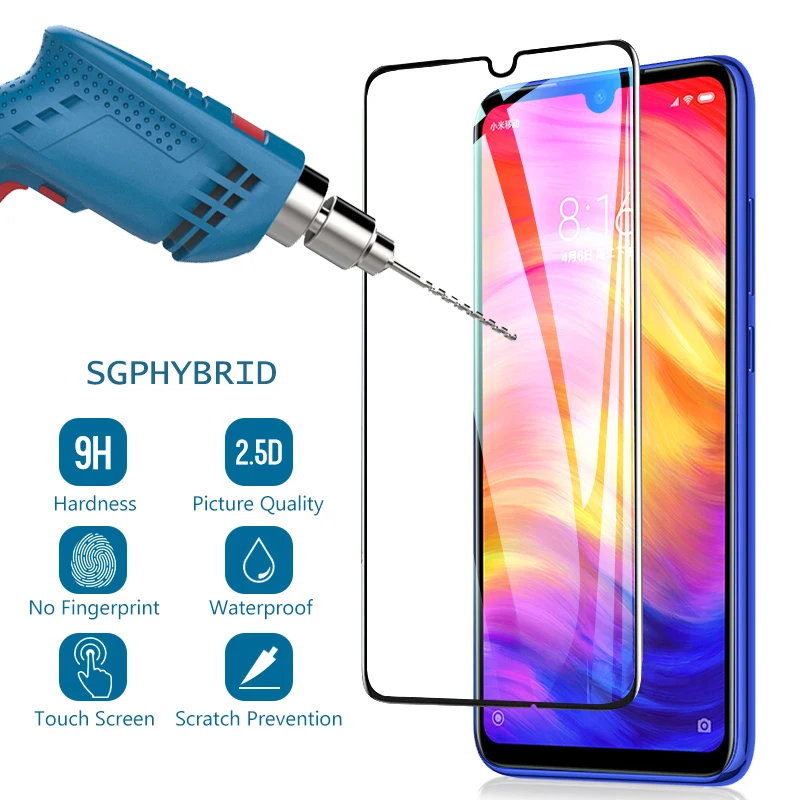 9D Защитное стекло для Xiaomi Redmi Защита экрана 5 6 note 4 7 8 pro |