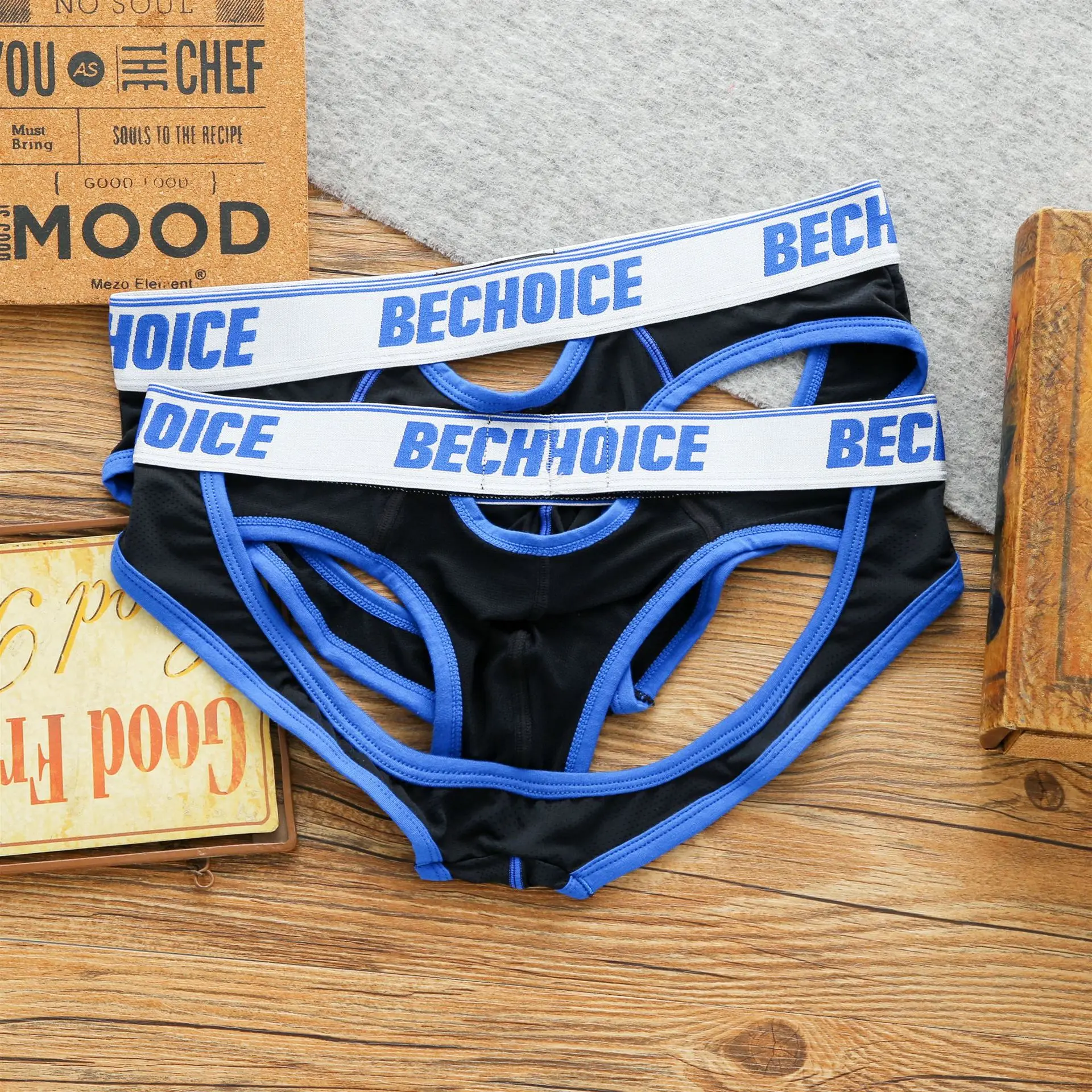Brand Sexy Mens Underwear Jockstraps Cotton Sexy Jocks Bikini G-strings Men thong cuecas Male panties Briefs Gay underwear Penis