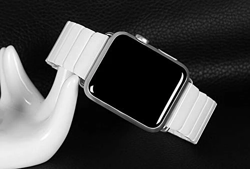 Керамический ремешок для часов Apple Watch, ремешок 44 мм, 42 мм, ремешок для умных часов, браслет, керамический ремешок для часов iWatch, серия 5, 4, 3, 40 мм, 38 мм