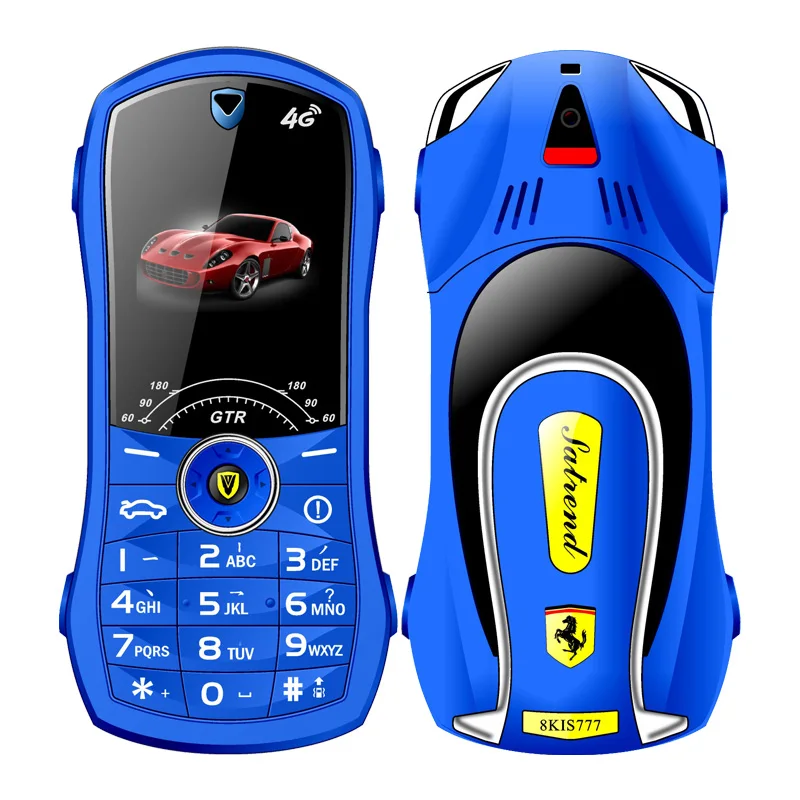 New Car Model Mobile Phone 2G GSM 1.8inch Push Button Mini Car Key
