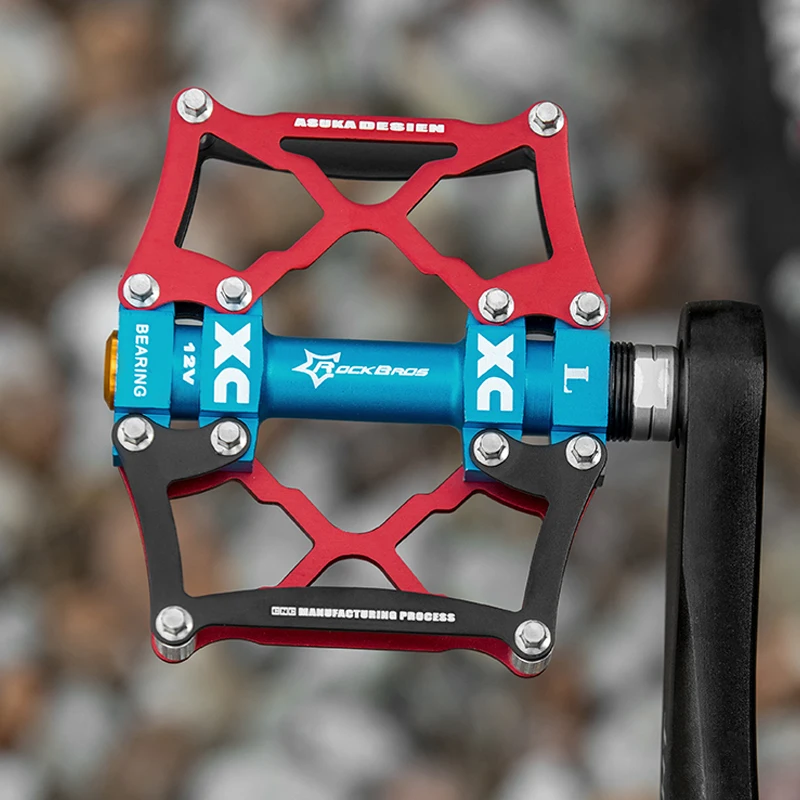 Pink Pedals ROCKBROS Titanium Alloy Bike Pedals Mountain Bike