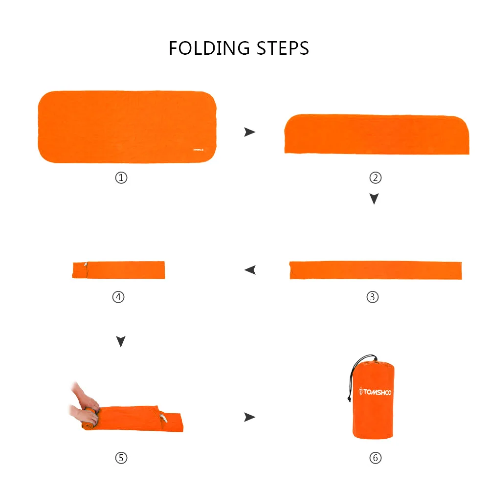 Almofada de Dormir Colchão para Acampamento ao ar Tomshoo Ultraleve Inflável Livre Caminhadas Mochila Viagem Mod. 1254351 17 Tomshoo ultraleve inflável almofada de dormir colchão