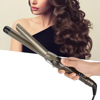 

Curlers Portable 28mm Hair Curler LED Display Temperature Regulation Hair Spray Curler US Plug 110-240V Hair Curlers Rollers