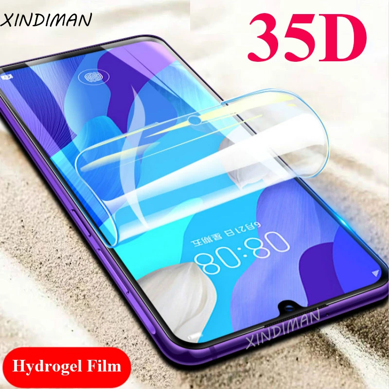 

XINDIMAN 35D Front+back Hydrogel film for huawei nova5 5i 5ipro Nova5pro protective-film for huawei Nova3 3e 3i nova4 4e Film